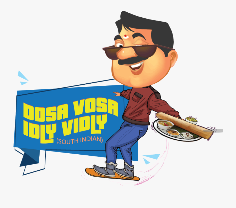 Illustration Of South Indian Boy, Transparent Clipart