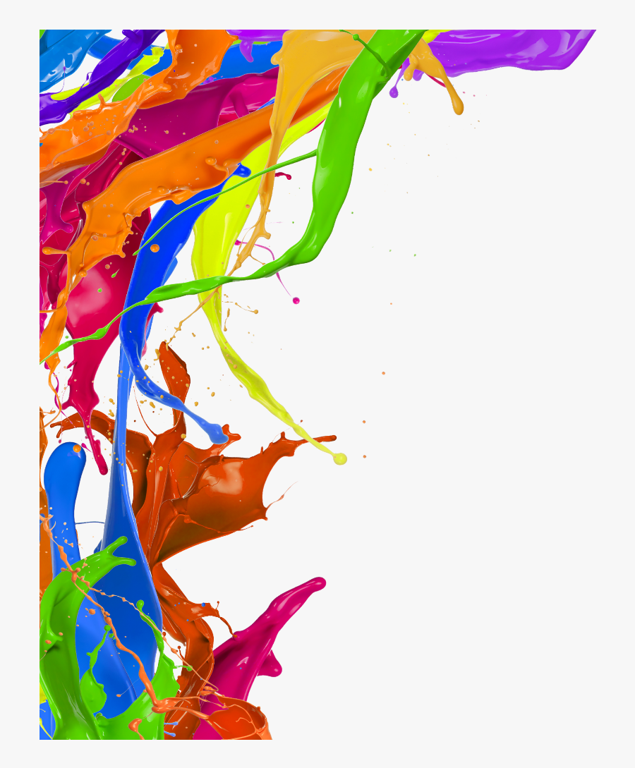 Free Paint Splatter Border 3C1