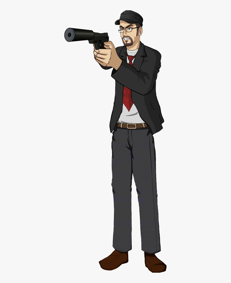 Nostalgia Critic - Nostalgia Critic Project X Zone, Transparent Clipart