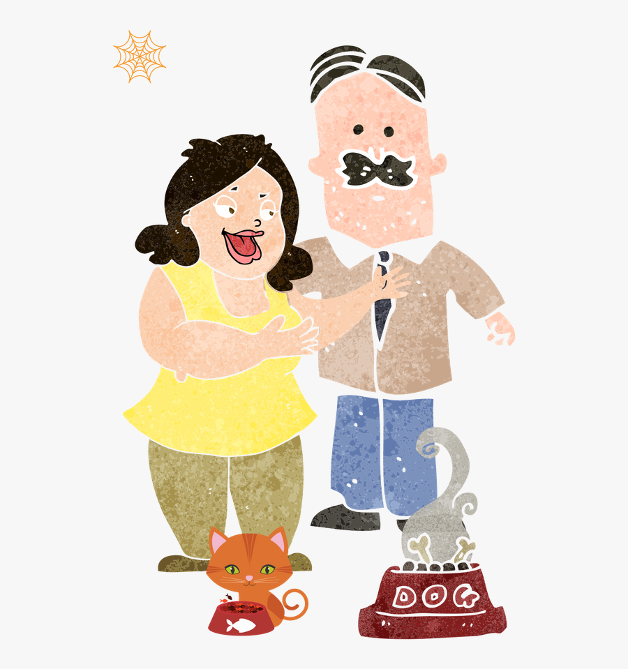Grandparents Clipart Uncle - Cartoon, Transparent Clipart