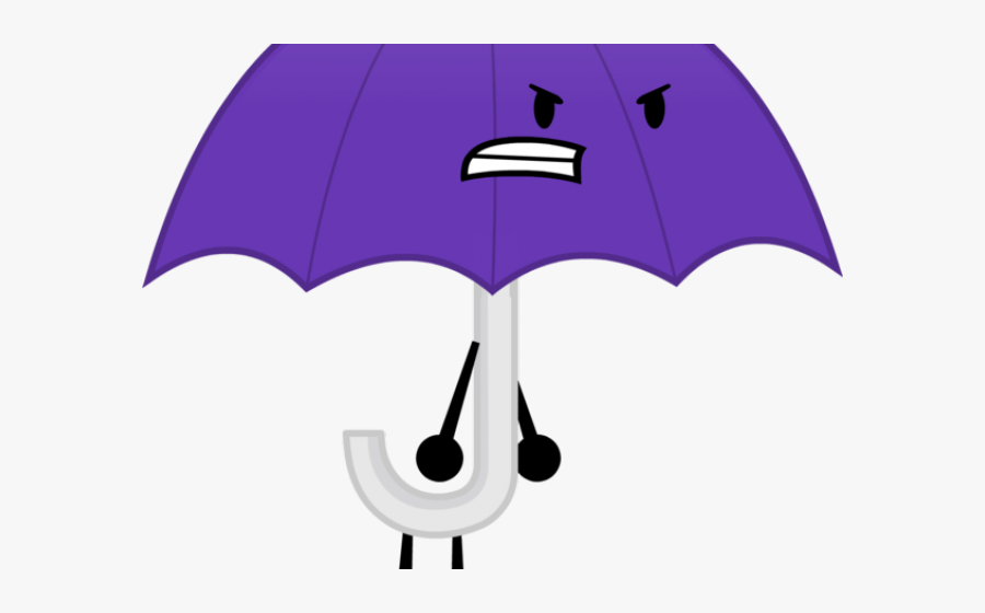 Lavender Clipart Umbrella - Bfdi Umbrella, Transparent Clipart