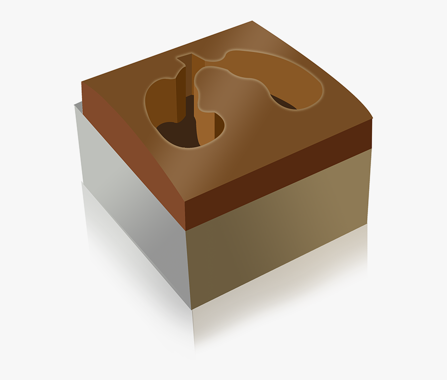 Don T Smoke Ashtray - Chocolate, Transparent Clipart