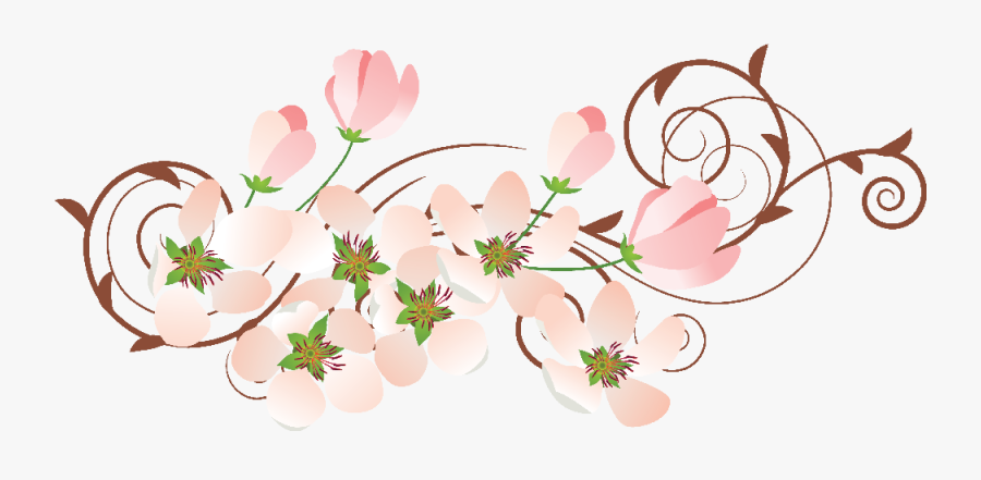 Transparent Enredadera Png - Guirnaldas De Flores Dibujos, Transparent Clipart