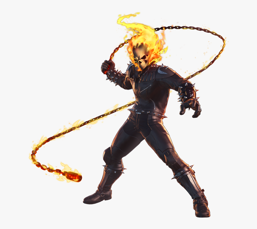 Chain Png Ghost Rider - Marvel Ultimate Alliance 3 Ghost Rider, Transparent Clipart
