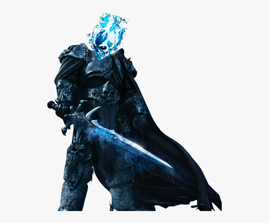 Transparent Ghost Rider Clipart - Lich King Png, Transparent Clipart