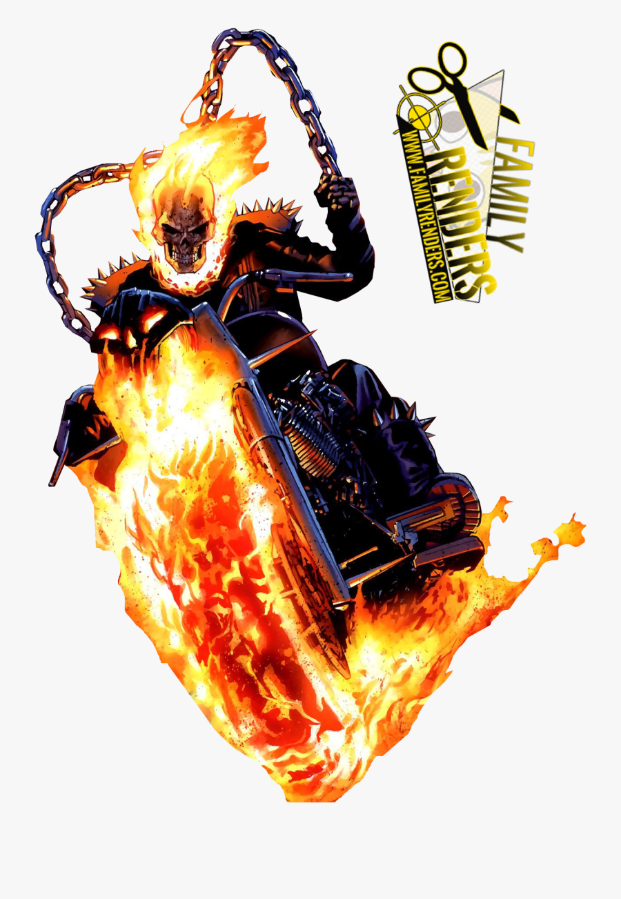 Ghost Rider Png - Heaven's On Fire Ghost Rider, Transparent Clipart