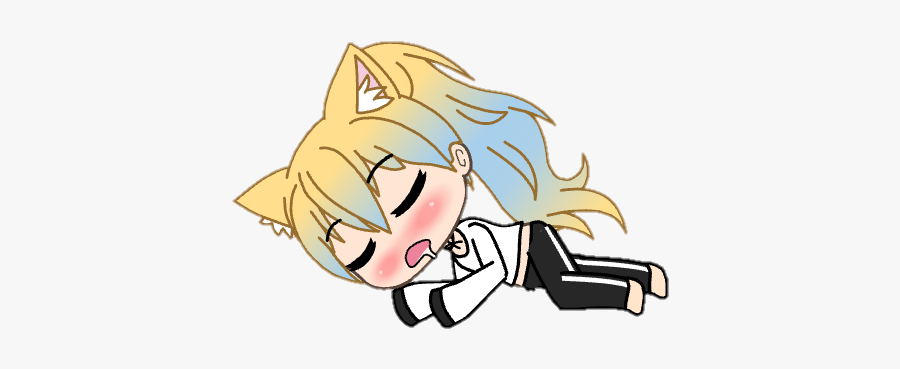 #sleep#sleeping#girl - Cartoon, Transparent Clipart