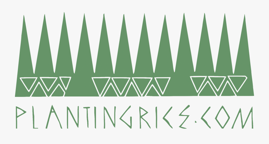 Planting Rice - Triangle, Transparent Clipart