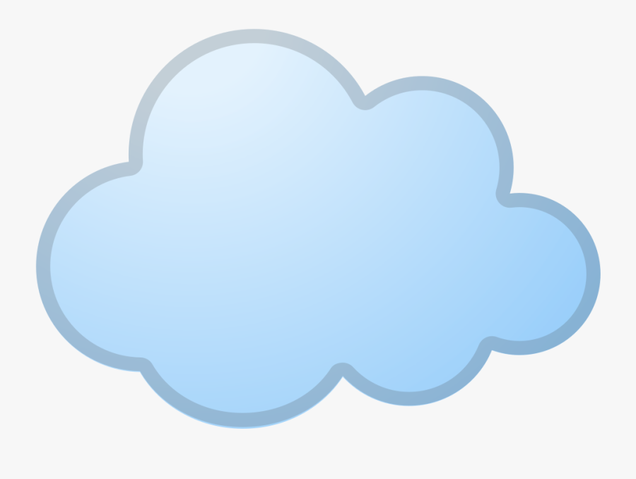 Transparent Cloud Icon Png - Heart, Transparent Clipart