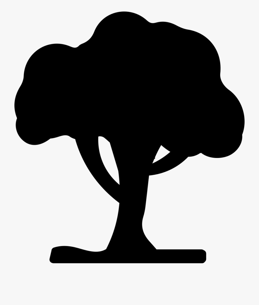 Transparent Black Silhouette Png - Silueta De Arbol En Negro, Transparent Clipart