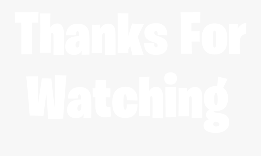 Transparent Thanks For Watching Png - Thanks For Watching Png, Transparent Clipart