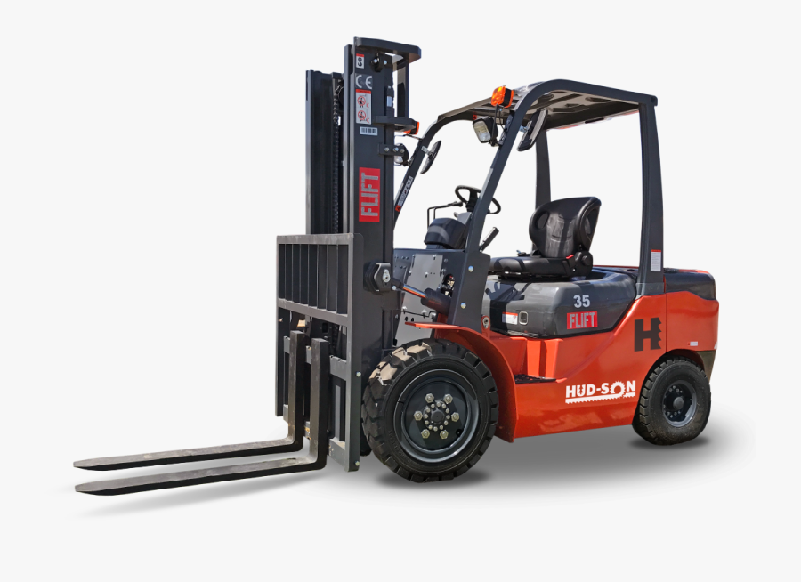 Clip Art Forklift Pic - Forklift Truck, Transparent Clipart