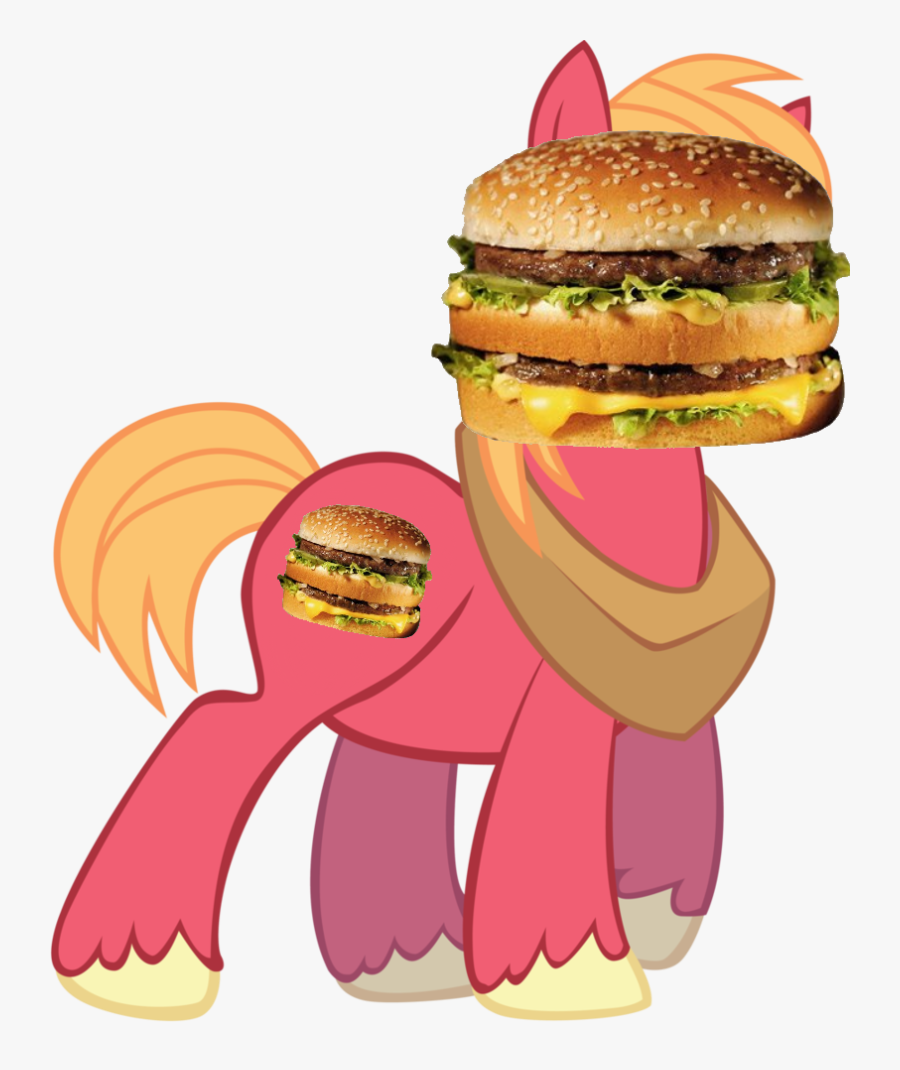 Hamburger Clipart Burger Mcdonalds - Mlp Big Mac Burger, Transparent Clipart