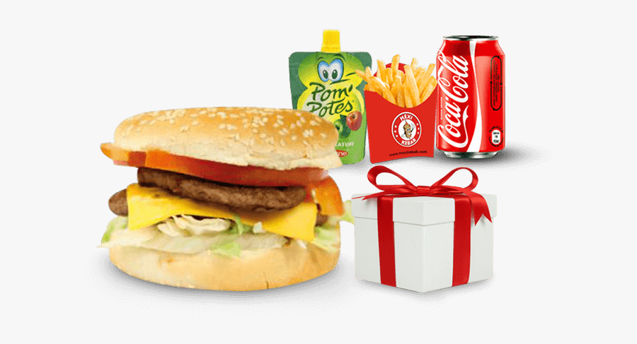 Breakfast Sandwich Cheeseburger Fast Food Junk Food - Coca Cola, Transparent Clipart