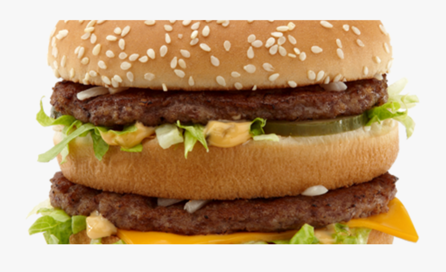 Transparent Whopper Png - Many Calories In A Big Mac, Transparent Clipart