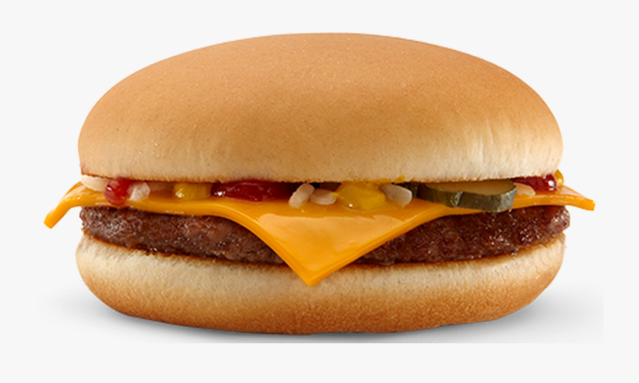 Mcdonald"s Cheeseburger Hamburger Fast Food Mcdonald"s - Hamburguesa De Queso Mcdonalds, Transparent Clipart