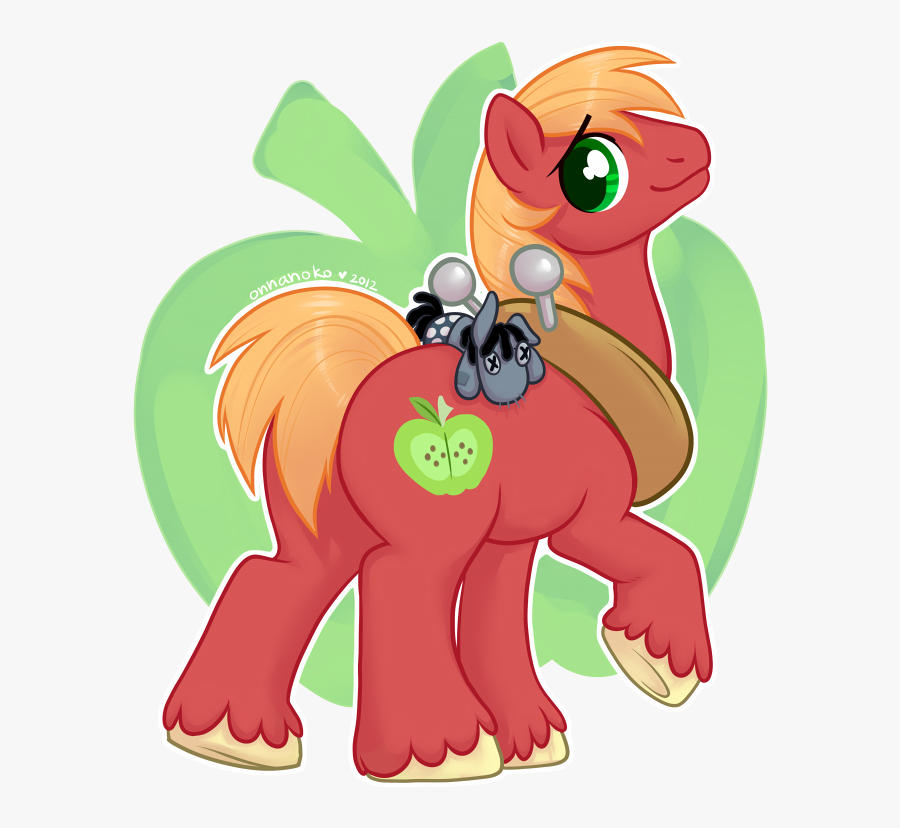 Transparent Macintosh Clipart - My Little Pony Hentai Big Mac, Transparent Clipart