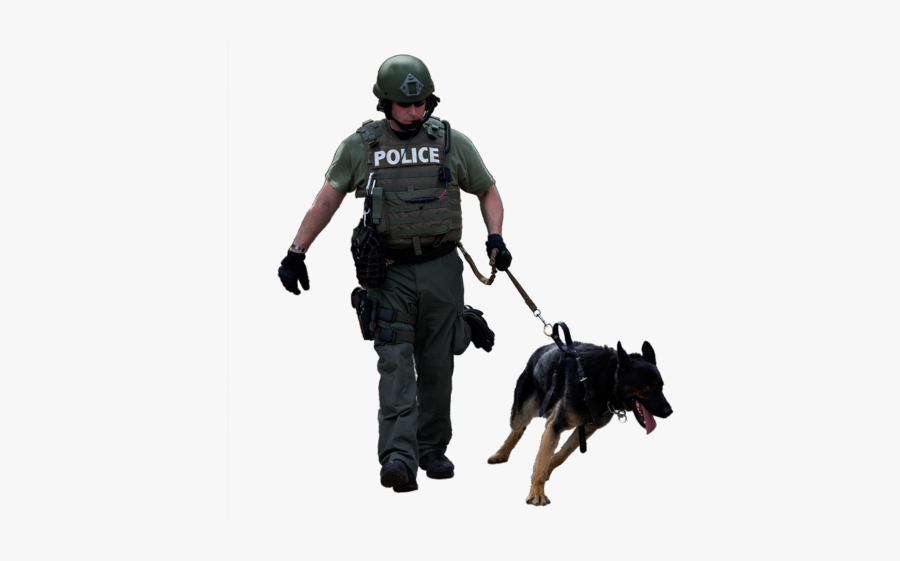 Police Dog Dog Breed Leash - Police Dog Png, Transparent Clipart