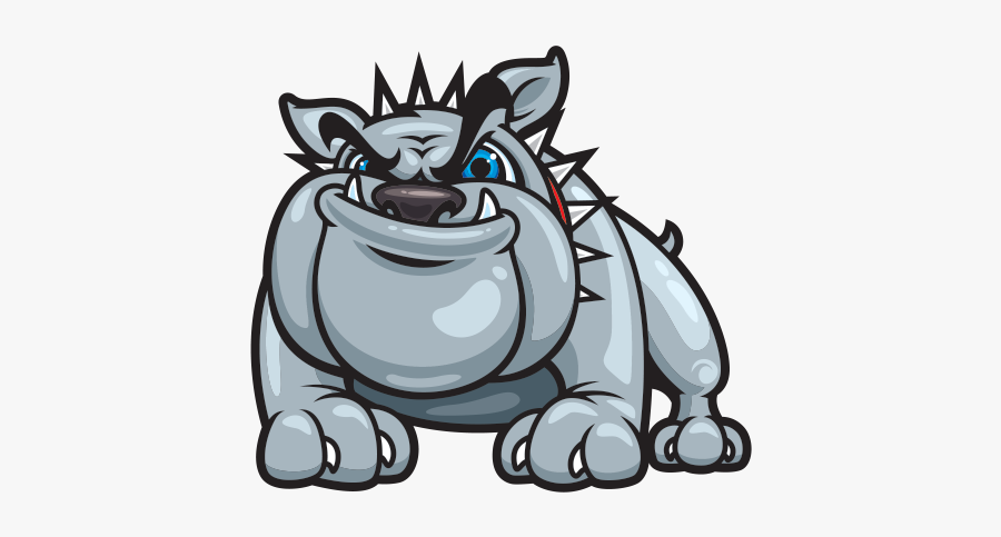 Printed Vinyl Beware Of - Printed Vinyl Beware Of Attack Dog Bulldog, Transparent Clipart