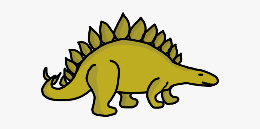 Clip Art Dinosaur Openclipart Portable Network Graphics - Stegosaurus Clipart, Transparent Clipart