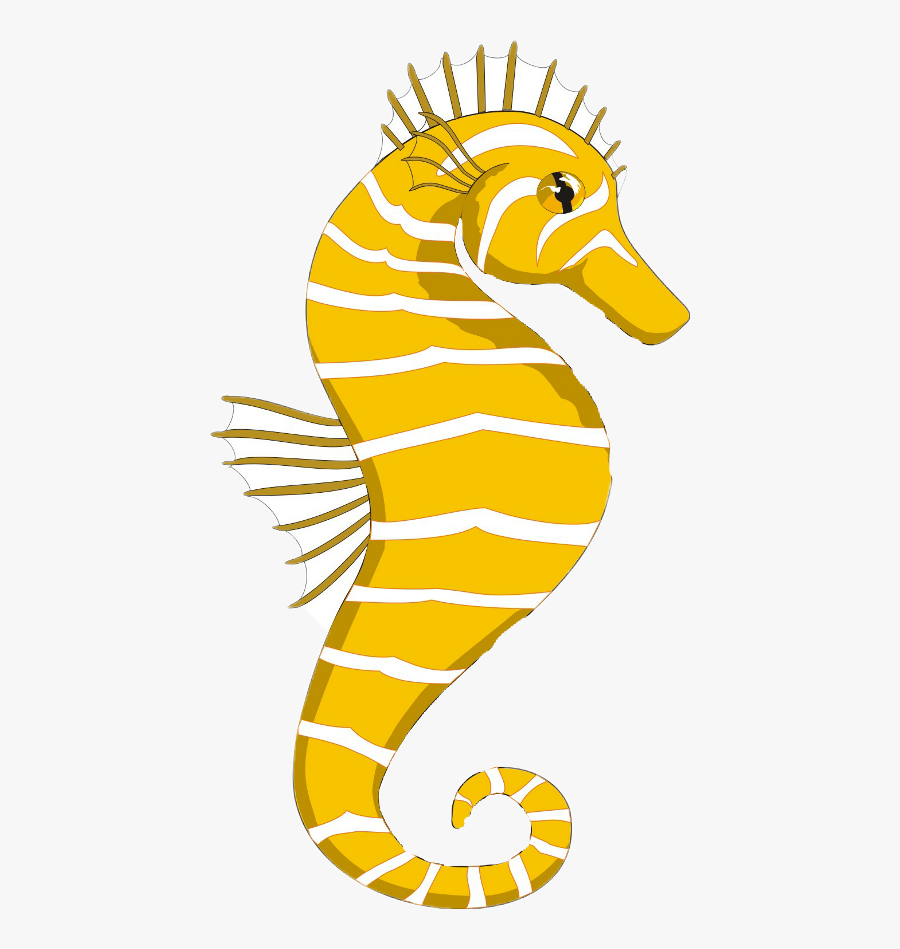 Seahorse Clipart Gif - Sea Horse Clipart, Transparent Clipart
