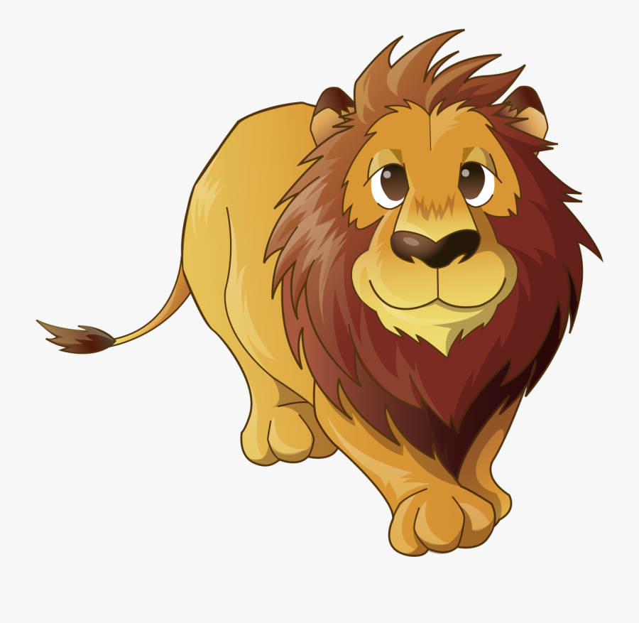 Le Lion Cartoon Png, Transparent Clipart