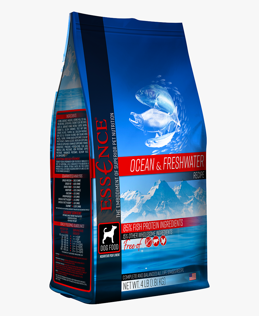 Essence Ocean And Freshwater Dog Food, Transparent Clipart