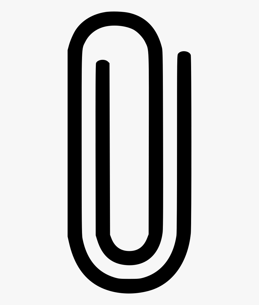 Attachment Paper Clip Comments - Sticker De Clips Png, Transparent Clipart