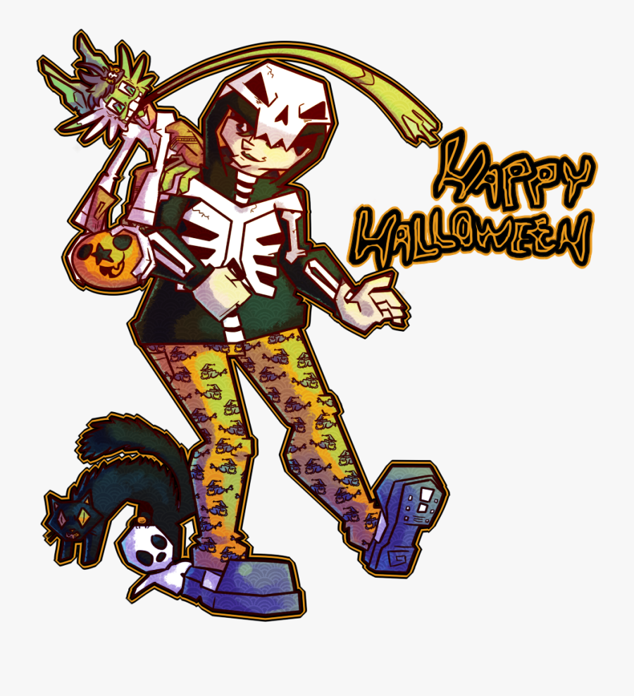 Happy Halloween You Dorks - Cartoon, Transparent Clipart
