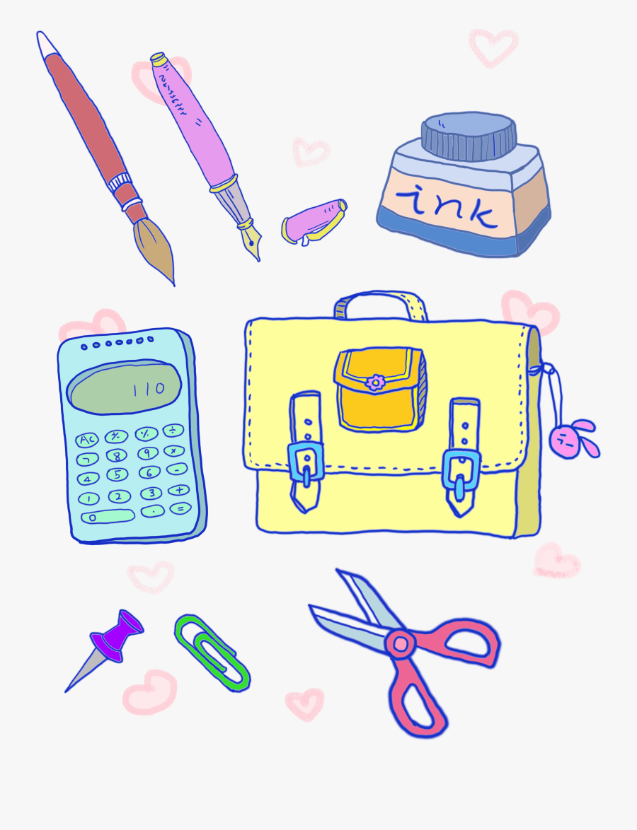 Transparent Copyright Free Clipart For Teachers - Cute Stationery Png, Transparent Clipart