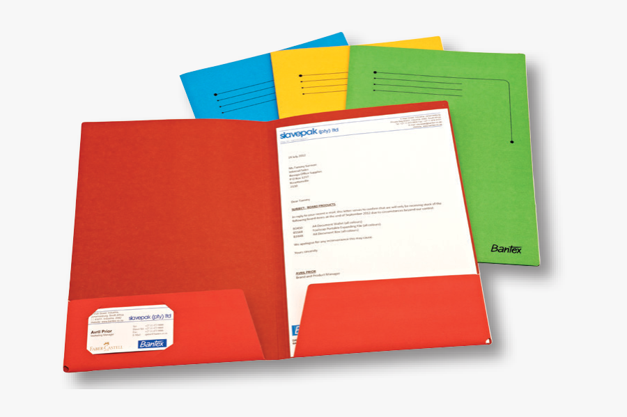 Transparent Folders Book Report - Bantex Smart Folder, Transparent Clipart