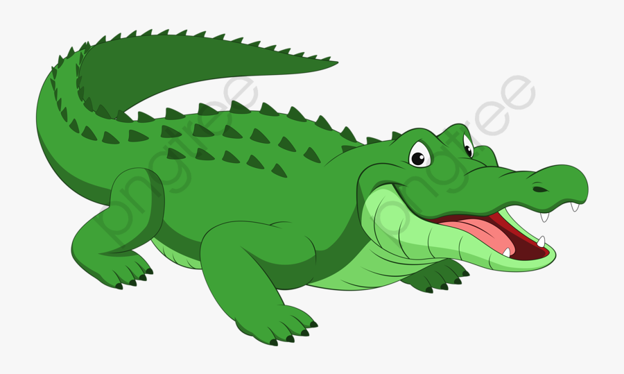 River Clipart Crocodile - Transparent Background Alligator Clipart