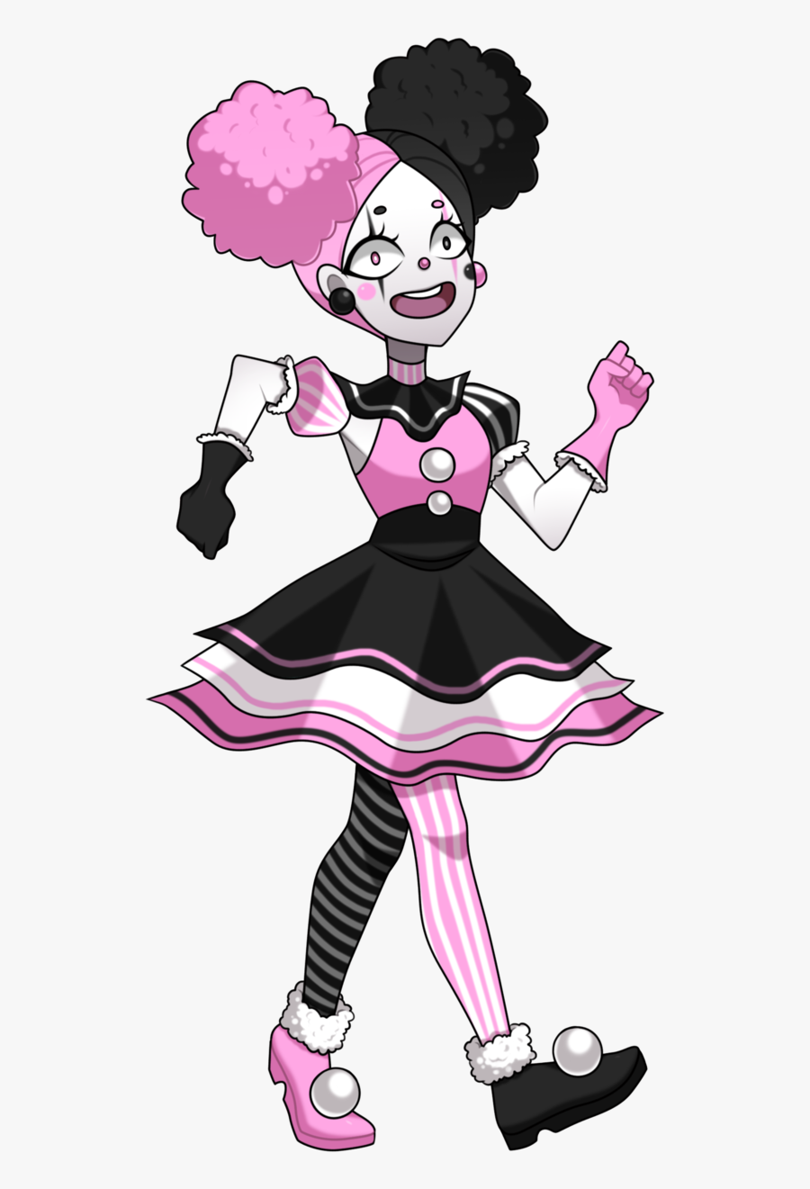 Girl Clown Png, Transparent Clipart