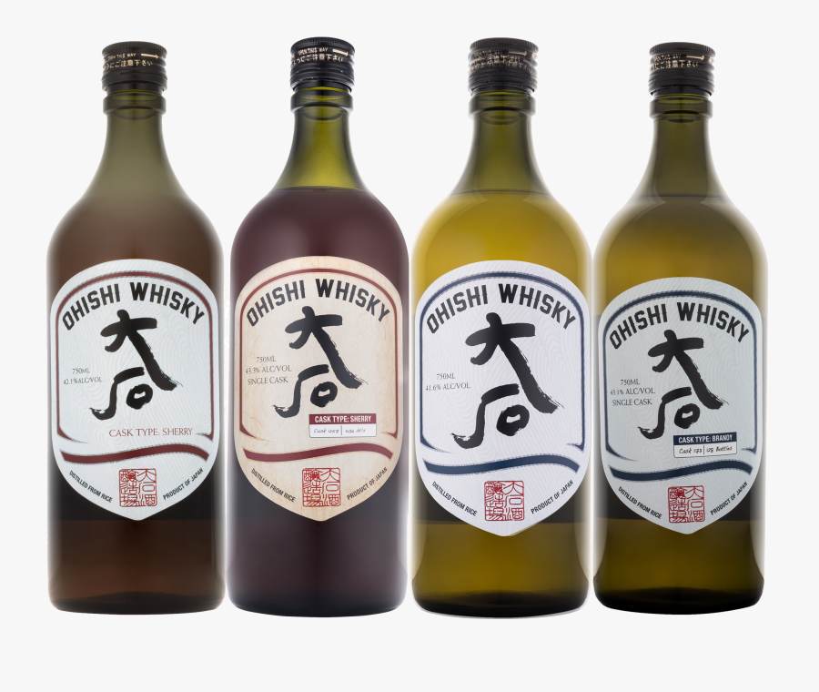 Ohishi Whisky Sherry Cask, Transparent Clipart