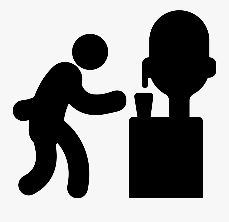 Man Serving Water In A Glass From A Dispenser Comments - Dispensador De Agua Logo, Transparent Clipart