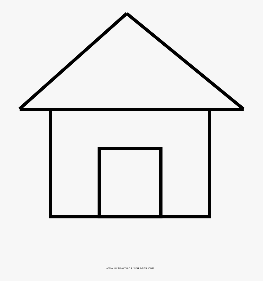 Haus Ausmalbilder Ultra Coloring Pages Avec Haus Schwarz, Transparent Clipart