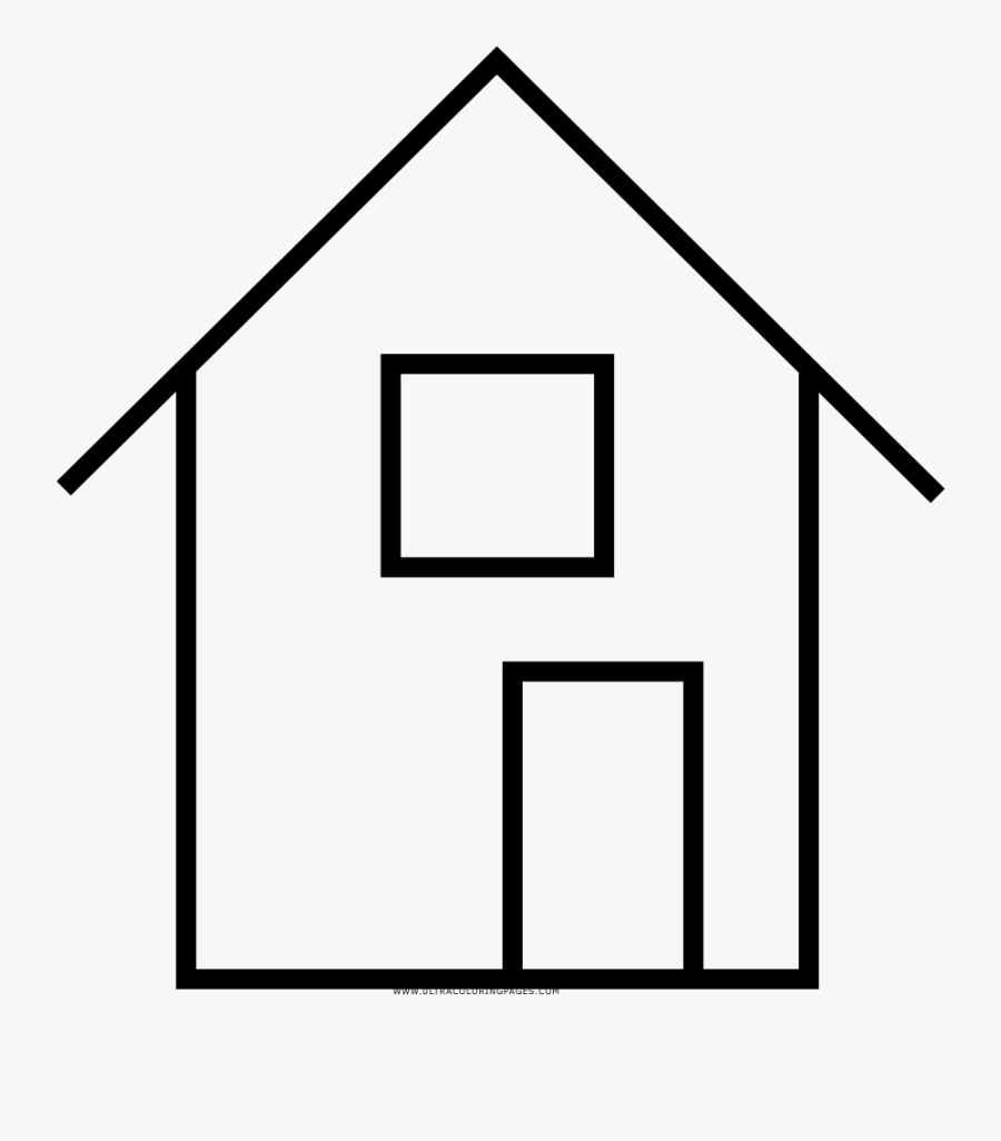 Haus Ausmalbilder Ultra Coloring Pages Avec Haus Schwarz, Transparent Clipart