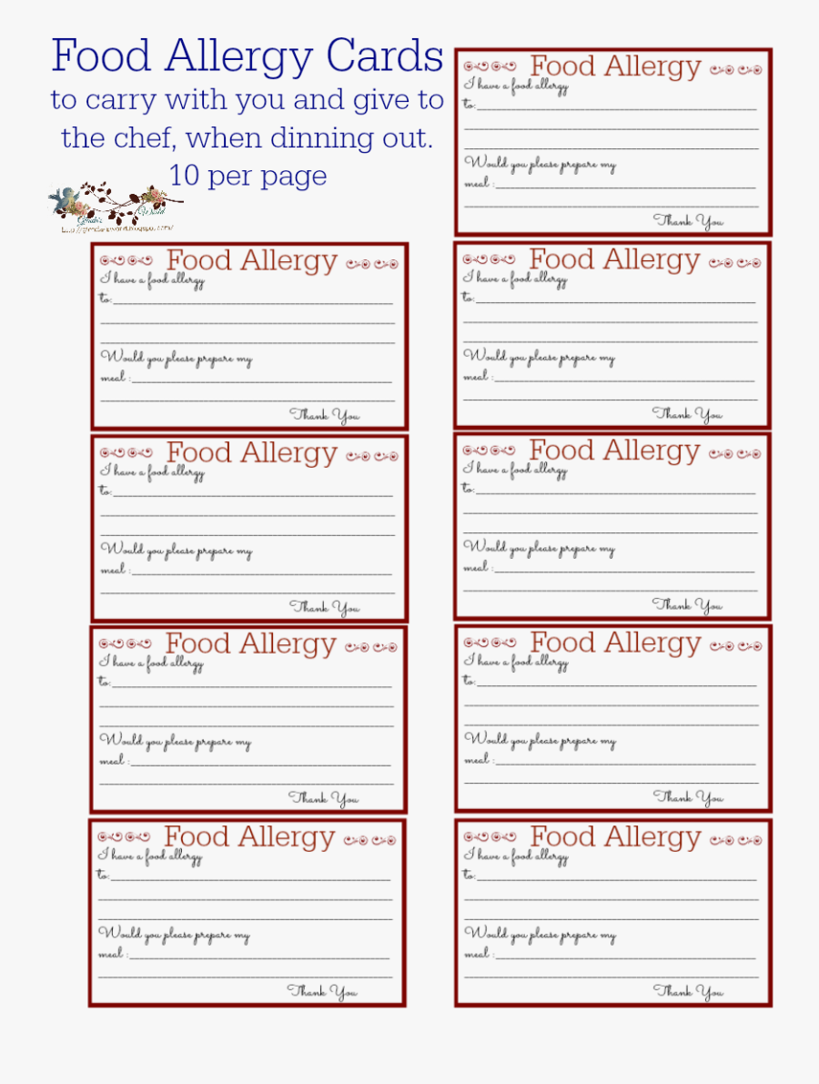 Food Allergy Clip Art, Transparent Clipart