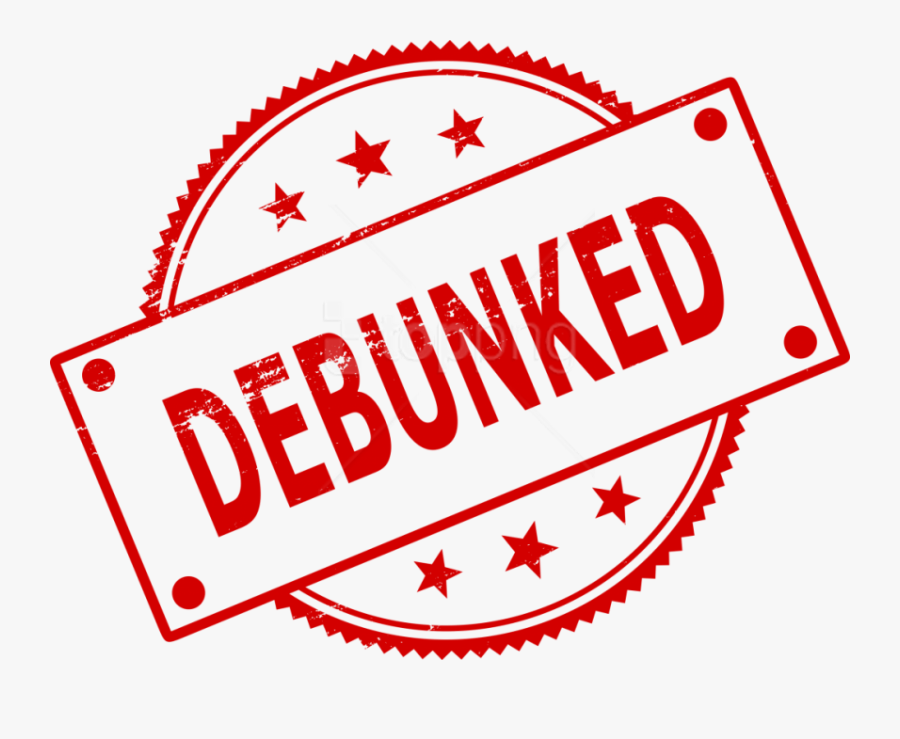 Free Png Debunked Stamp Png - Clip Art, Transparent Clipart