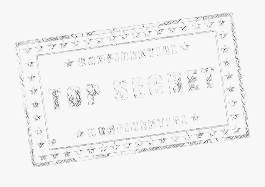 Stamp Topsecret Secret Textsticker Picsartpassion Dixieland - Slope, Transparent Clipart