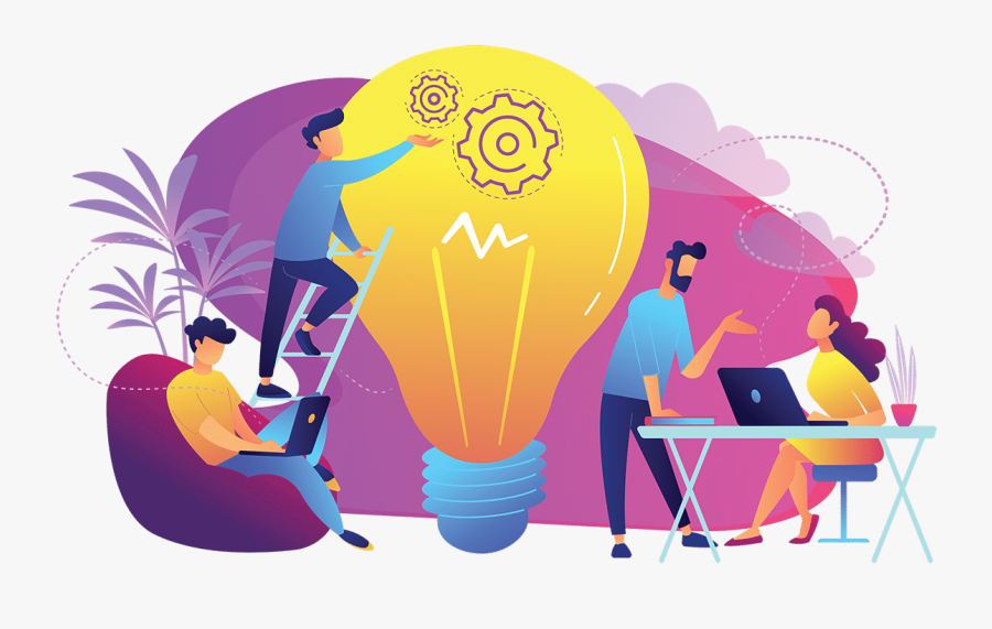 Collaboration En Entreprise - Friendly Workplace Vector, Transparent Clipart