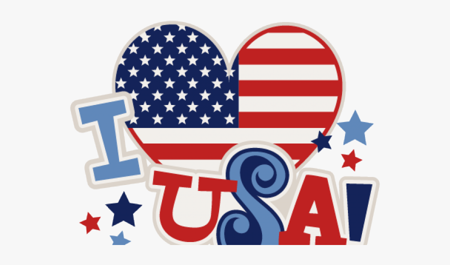 Independence Day Clipart Svg - Cute American Flag Clipart, Transparent Clipart
