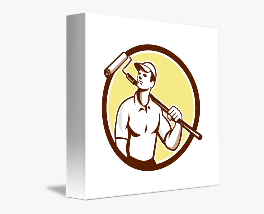Handyman Painter, Transparent Clipart