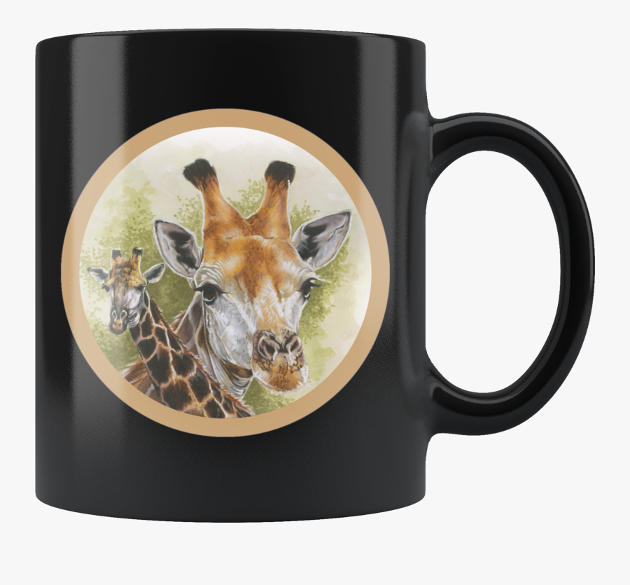 Clip Art Giraffe Coffee Mug - Fake Presidential Seal Mug, Transparent Clipart