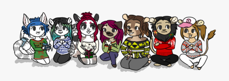 Sweater Party - Cartoon, Transparent Clipart