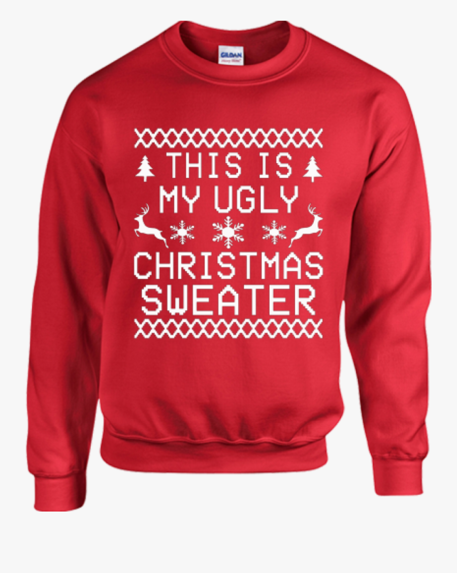 My Ugly Christmas Sweater - Funny Drinking Christmas Sweaters, Transparent Clipart