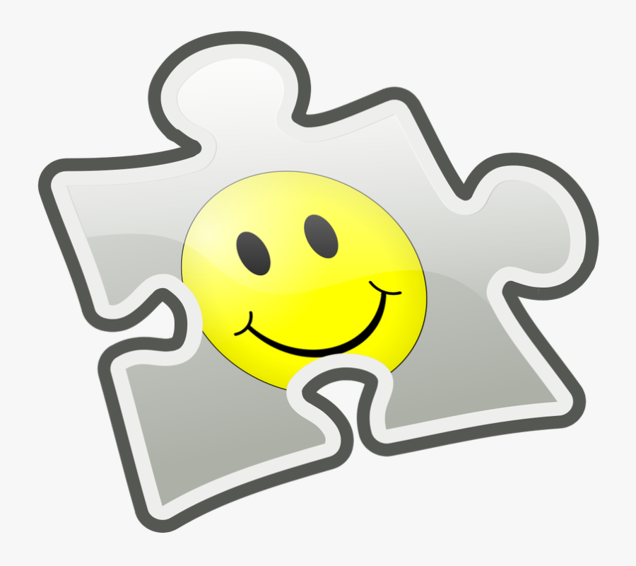 Putting Together The Boy - Smiley Puzzle, Transparent Clipart