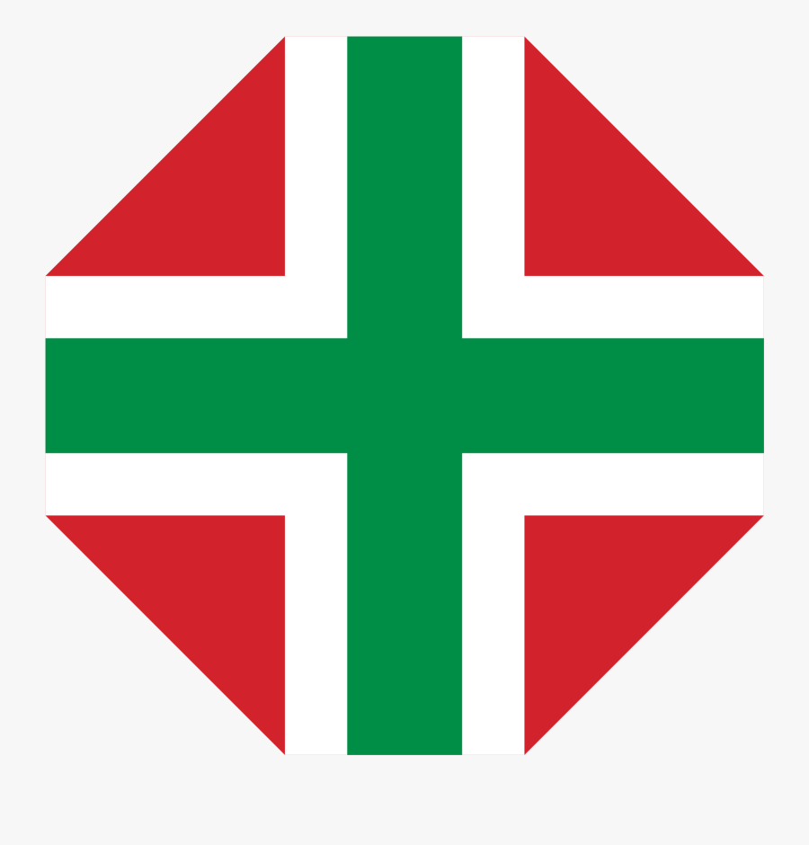 Turquoise Cross Clipart , Png Download - Flag Of Bornholm, Transparent Clipart
