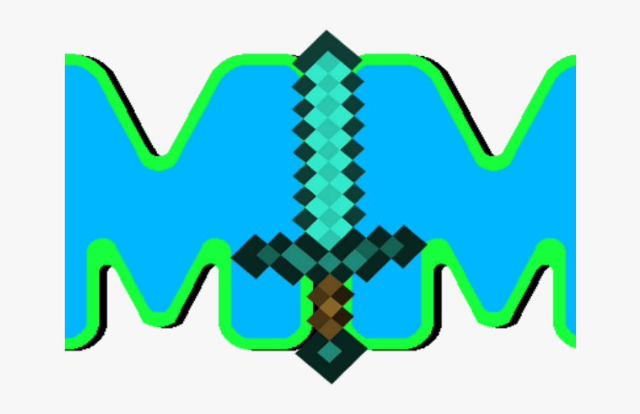 Mblohr"s Mission Clipart , Png Download - Transparent Minecraft Diamond Sword, Transparent Clipart