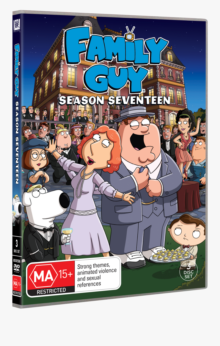 Archer Season Th Century - Family Guy Season 16 Dvd, Transparent Clipart